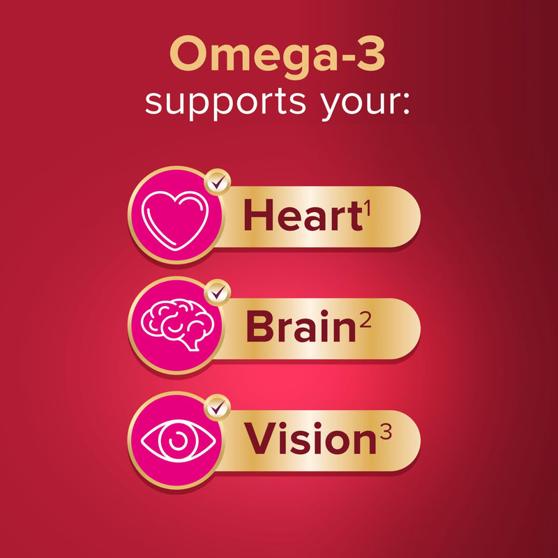 Seven Seas Omega-3 and Multivitamins Woman 30 Day 60 Capsules/Tablets Duo Pack