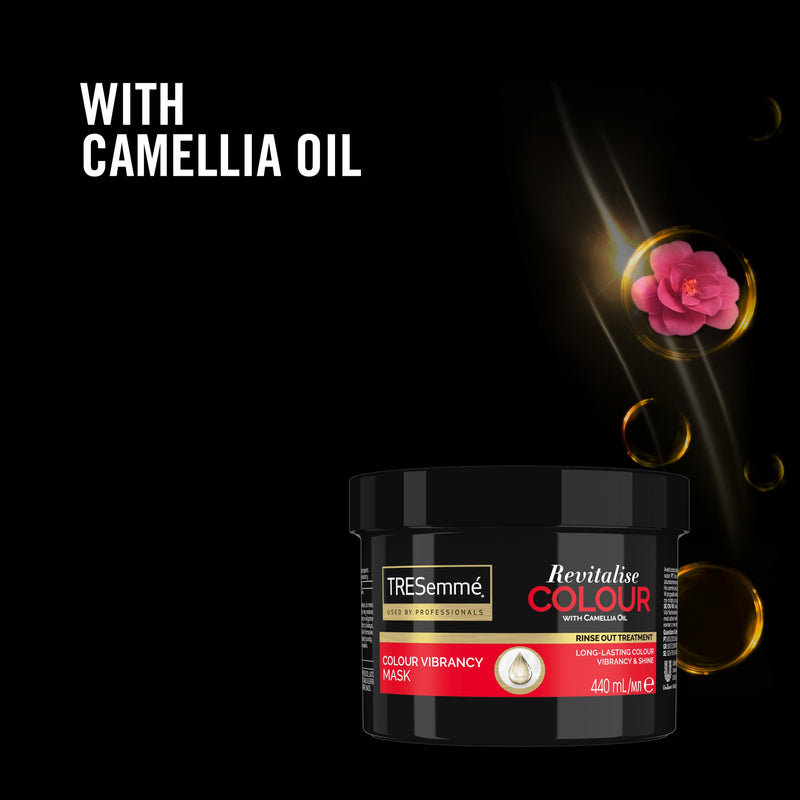 TRESemmé Revitalise Colour Colour Vibrancy Hair Mask with camellia oil for coloured hair 440 ml