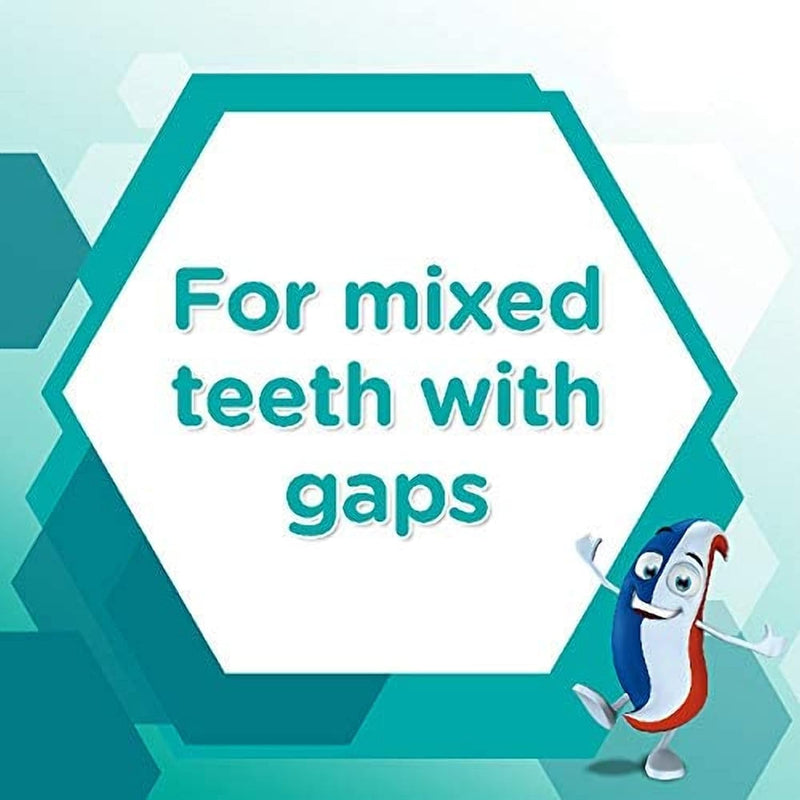 Aquafresh Big Teeth Toothpaste, for Kids Teeth, 6-8 Years, 50ml - Pack of 6