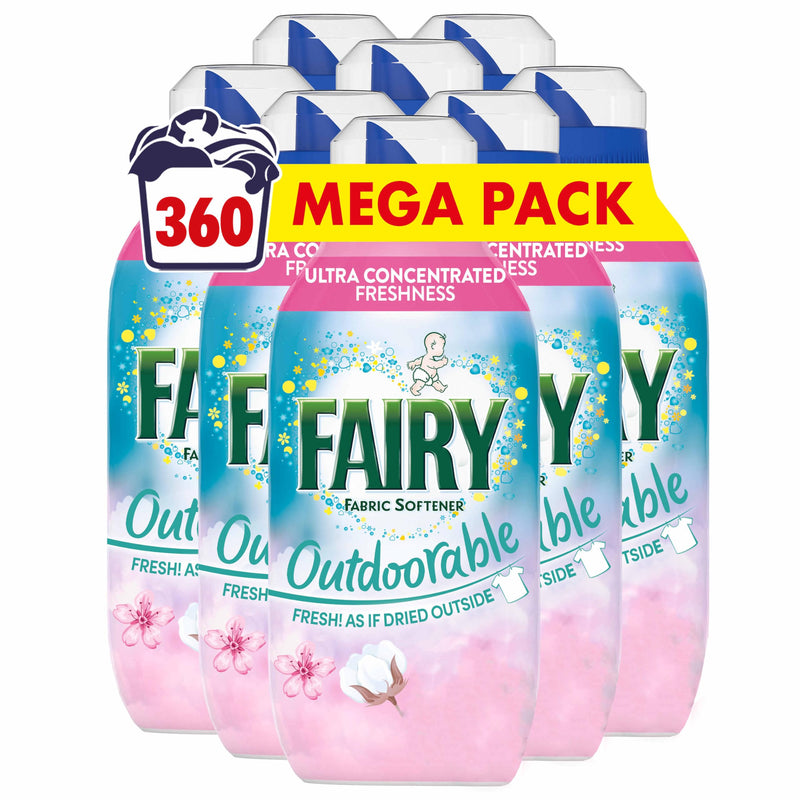Fairy Outdoorable Fabric Conditioner, Cherry Blossom and Nordic Cotton