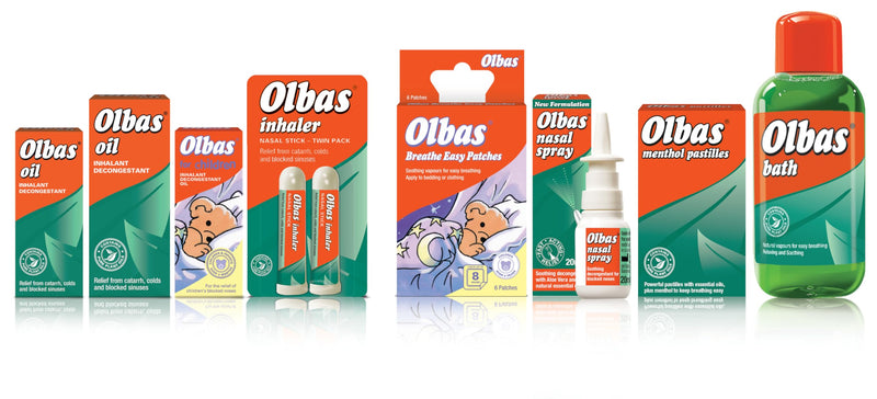 Olbas Nasal Spray - Fast Acting Relief - Soothing Decongrestant For Blocked Noses - 20ml