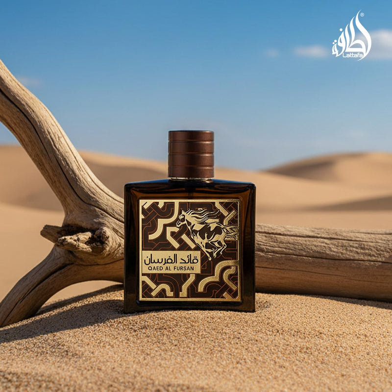 Lattafa Qaed Al Fursan Untamed Perfume, Oriental Spicy Fragrance with Nutmeg, Cardamom, Amber
