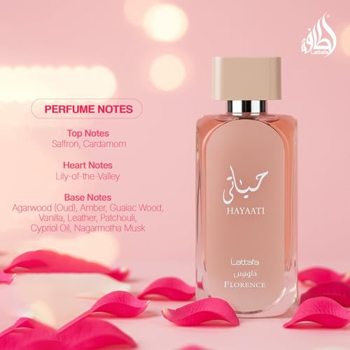 Hayaati Florence by Lattafa for Women - 3.4 oz EDP Spray