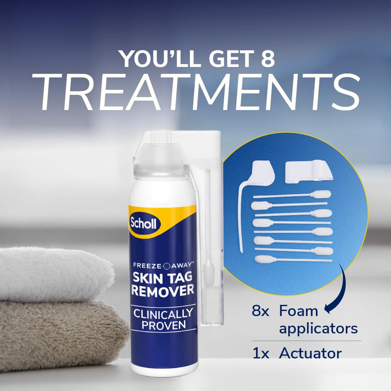 Scholl Freeze Away Skin Tag Removal Kit - Removes Skin Tags in As Little As 1 Treatment