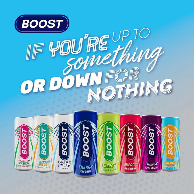 Boost Energy Red Berry 250ml