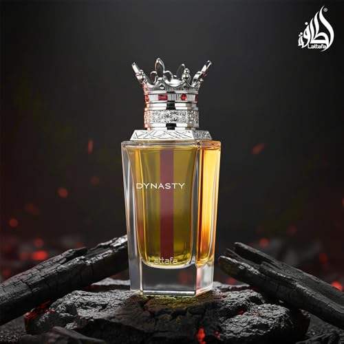 Lattafa Dynasty – Fresh, Spicy, Woody, Aromatic – Eau de Parfum Spray Long-Lasting Fragrance for Unisex, 3.4 Ounce / 100 ml