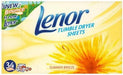 Lenor Fabric Softener Tumble Dryer Sheets Summer Breeze 408 Sheets (12 x 34 pack)