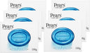 Pears Transparent Soap (100g) Pure and Gentle with Mint Extracts (Pack of 6)