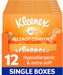 KleenexÂ® Allergy Comfort Tissues - Pack of 12 Tissue Boxes- Hayfever Allergy Comfort Tissues - Extremely Gentle, Perfect for Hay Fever Symptoms