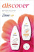 Dove Discover Duo Gift Set Body Wash Collection with a shower puff perfect gifts for her 2 piece