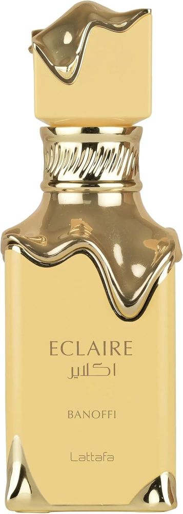 Lattafa Eclaire Banoffi EDP 100ml/3.4oz Spray- Unisex Creamy Banana Gourmand Scent
