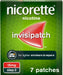Nicorette InvisiPatch, Nicotine Patches Step 2, 15mg, 7 count, Effective and discreet Stop Smoking and Stop Vaping Aid, Nicotine Patches to Beat Cravings & Withdrawal Symptoms (Quit Smoking or Vaping)