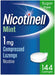 Nicotinell Mint Lozenge 1mg (144 Lozenges), Stop Smoking Aid, Sugar Free Nicotine Lozenges, Fresh Mint Flavour, 1mg Regular Strength for Light Smokers, Quit Smoking Aid