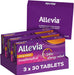Allevia 120mg Allergy Relief Tablets | 90 cts (3 Packs of 30 cts) | 120mg Fexofenadine | 24hr Relief Acts Within 1 Hour | Non-drowsy in Most People | Relieves Hayfever, Pet, Dust and Mould Allergies