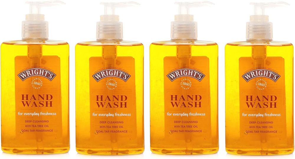 Wright's Hand Wash 250 ml (Pack of 4)