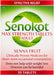 Senokot Strength Max Tablets Adults, Senna Fruit, 10 Count, Constipation Relief for Adults, Dual Action Laxative, Double Action Constipation Relief, Effective Overnight