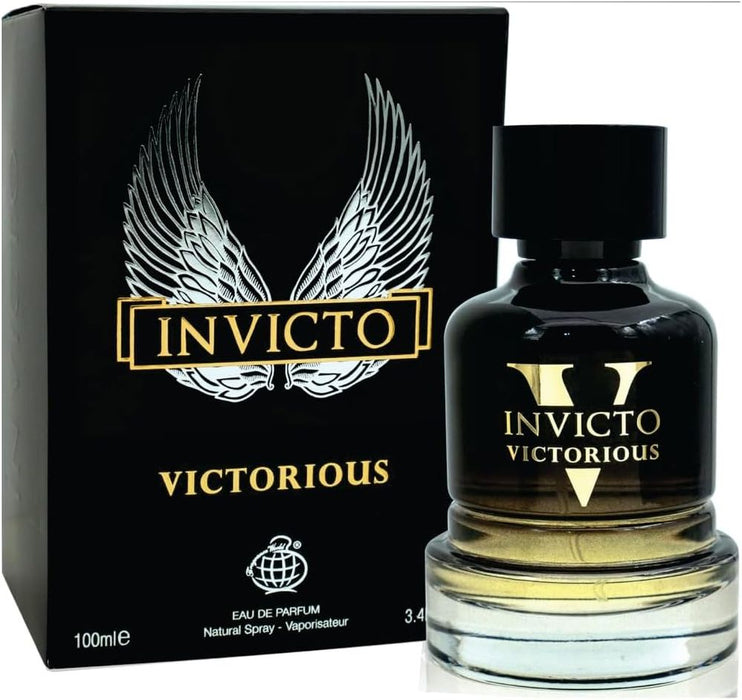 Invicto Victorious Perfume for Men | Invictus Edp Eau De Parfum 100ml | Lemon and Vanilla Fragrance | Made in Dubai by Sapphire's Choice