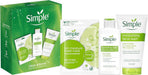 Simple Gift Set Simple Clean & Fresh Regime Collection with a facial wash, a sheet mask, and a moisturiser perfect for any occasion 3 piece