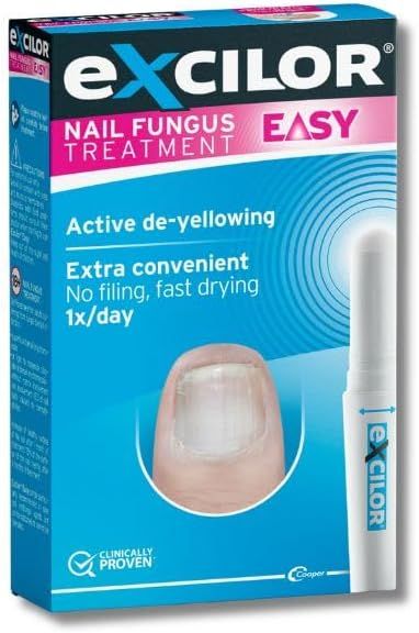 EXCILORÂ® - EASY Pen - Nail Fungus Treatment - Active Yellowing Reduction - Convenient - No Filing - Fast Drying - Once a Day