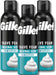 Classic Sensitive Skin Shaving Foam, 200ml â€“ Pack of 3 for Gentle and Effective Shaving with Soothing Formula to Prevent Irritation and Ensure a Smooth, Comfortable Shave Every Time