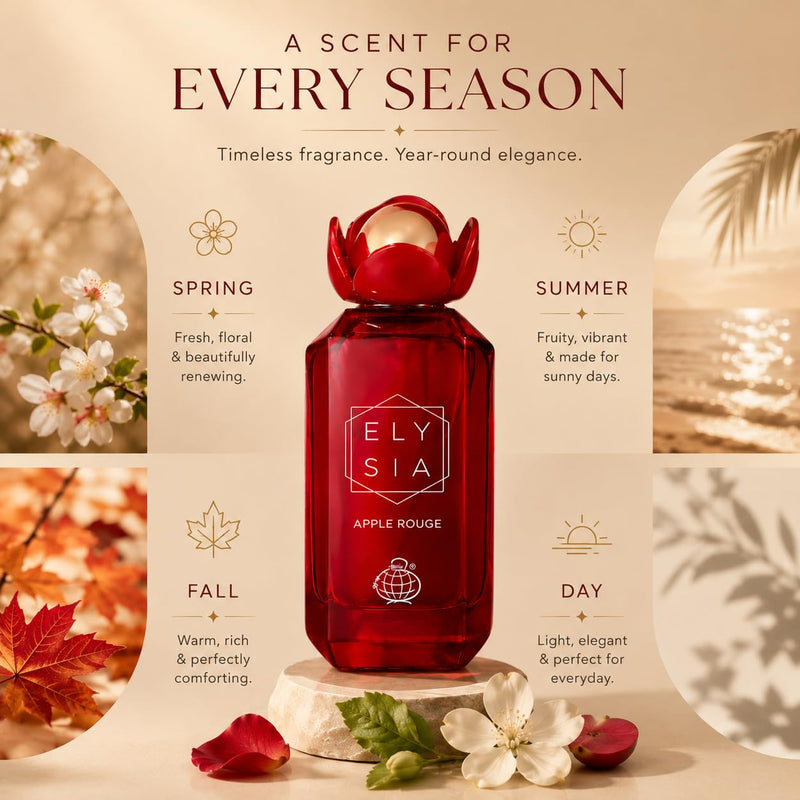 Elysia Apple Rouge Eau De Parfum 100ml by Fragrance World