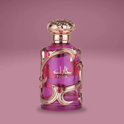 Habik For Women by Lattafa Perfumes – Eau de Parfum 100ml – Long Lasting Floral Fruity Scent for Women – Elegant, Musky, Sweet – Arabian Luxury Perfume Gift for Her
