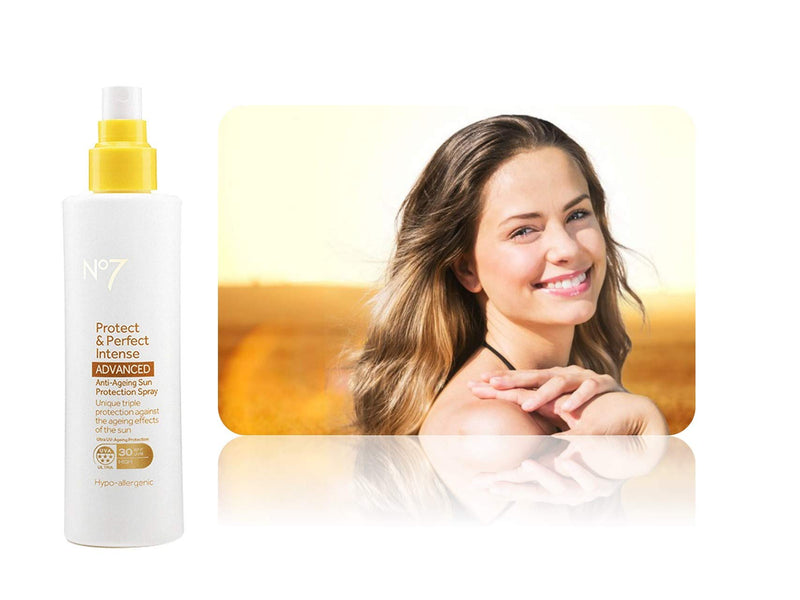 No7 Protect & Perfect Intense ADVANCED Anti-Ageing Sun Protection Spray SPF 30 200ml