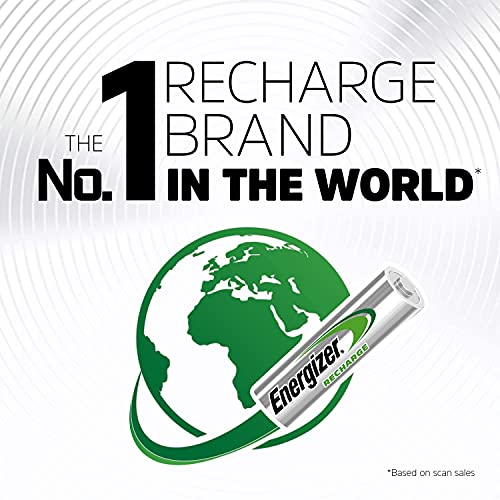 Energizer 634354 2000MAh AA Rechargeable Battery (Pack of 10) - Packaging May Vary