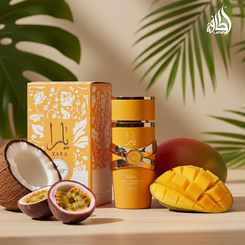 Lattafa Yara Tous – Fruity, Tropical, Floral, Musky – Pure Concentrated Perfume Oil Long-Lasting Fragrance for Women, 0.67 Ounce / 20 ml
