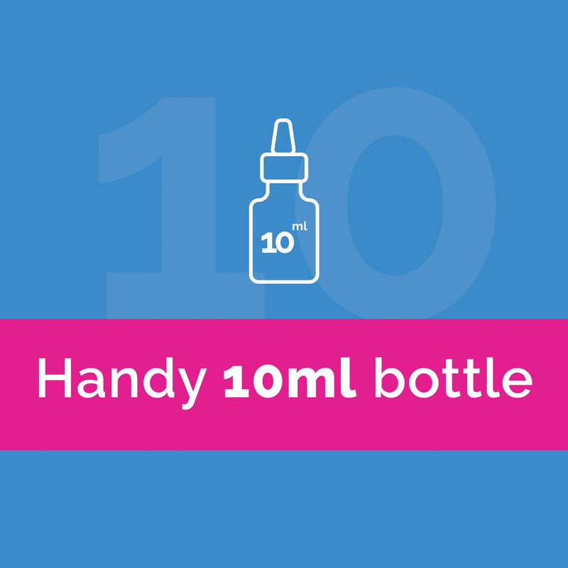 Optrex 10 ml Moisturising Eye Drops: Contact Lens Safe, Relieves Irritation, Soothes Inflammation, Hydrates, Provides Comfort for Dry and Sensitive Eyes