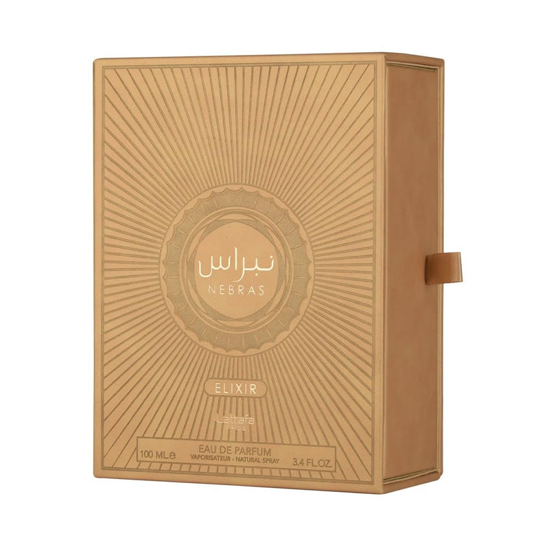 Lattafa Pride Nebras Elixir EDP 100 ml/3.4 Oz – Sweet & Creamy Gourmand Unisex | Vanilla, Musk & Sugar Cane