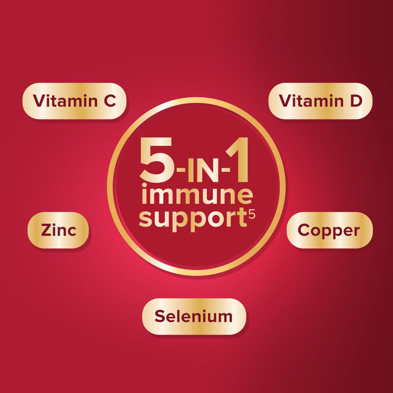 Seven Seas Omega-3 Fish Oil and Immunity, With Vitamin C, Vitamin D, Duo Pack: 30 Capsulesplus30 Tablets