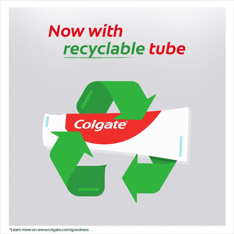 Colgate Advanced White Toothpaste - Teeth whitening Toothpaste - clinically Proven whitening - whitens in 10 Days - with Active Micro-Cleansing Crystals - new Stain Prevention - Enamel Safe