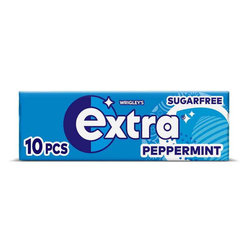 Extra Peppermint Sugar Free Chewing Gum Xylitol Multipack 30x10 Pieces