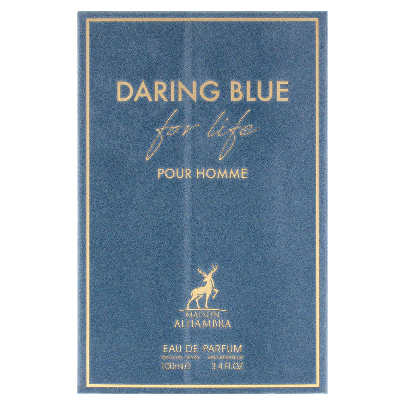 Daring Blue For Life | Eau De Parfum 100ml | By Maison Alhambra