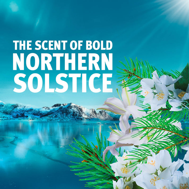 Bold Northern Solstice Washing Liquid Gel Laundry Detergent 40 Washes 1.32L, Outdoor Freshness That Lasts And Lasts