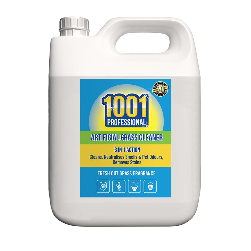 1001 Professional Artificial Grass Cleaner 5L – No Need to Wash Off