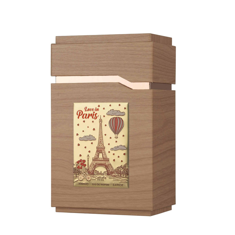Lattafa Love in Paris 100ml Perfume Unisex - Sweet Warm, Fruity, and Creamy