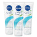 NIVEA Soft Moisturizing Creme, 2.6 Ounce (Pack of 3) by Nivea