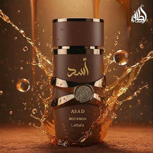 Asad - Bourbon by Lattafa for Men - 3.4 oz EDP Spray