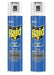 2 x Fly Wasp Killer Rapid Action Spray Can 300ml