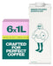 Minor Figures Barista Oat Drink, Great for Coffee Foam, 6 x 1L, No Added Sugar, Dairy-Free, Vegan, Lactose Free, Long Life, Made in The UK
