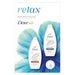 Dove Relax Duo Gift Set Body Wash Collection with a shower puff perfect gifts for her 2 piece
