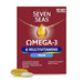 Seven Seas Omega-3 and Multivitamins Man, with B Vitamins and Magnesium, 30-Day Duo Pack, 30 Omega-3 Capsules and 30 Multivitamin Tablets