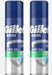 2 x 200ml Men Shaving Gel Aloe Vera Sensitive Skin Face Fresh Scent