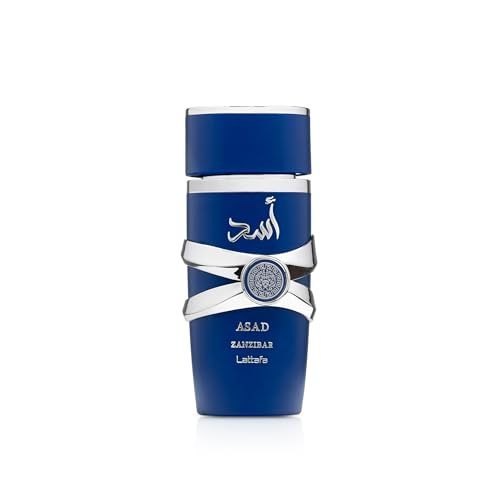 Asad Zanzibar by Lattafa for Men - 3.4 oz EDP Spray