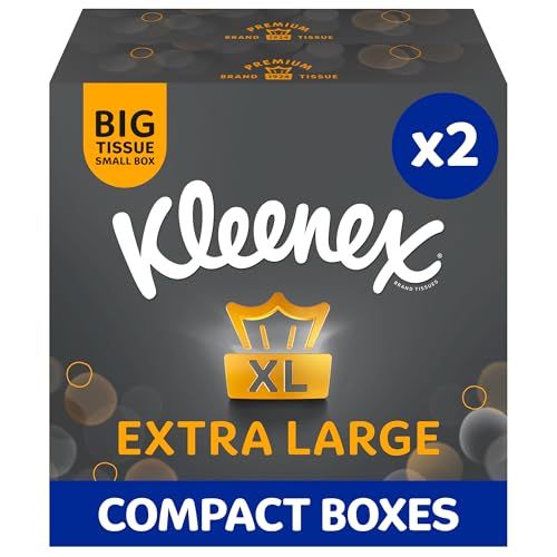 Kleenex Extra Large Facial Tissue in Compact Box