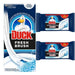 Toilet Cleaner Starter Kit Bundle Includes 1 Duck Fresh Brush With Holder and 24 Flushable Cleaning Duck Fresh Brush Refill Pads