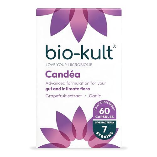 Bio-Kult Candéa Live Bacterial Formulation with Garlic and Grapefruit Extract - 60 Capsules