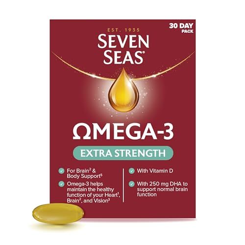 Seven Seas Omega-3 Fish Oil, Extra Strength